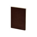 Бизнес тетрадь А5 "Megapolis flex" 60 л. soft touch клетка, коричневый