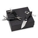 Подарочный набор с мультитулом и ножом «Blacksmith», черный