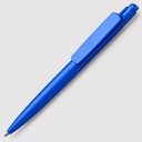 Пластиковая шариковая ручка "Клик", синяя