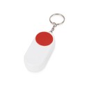 Брелок-футляр для таблеток «Pill», белый/красный