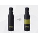 Вакуумная термобутылка «Vacuum bottle C1», soft touch, 500 мл, черный, с УФ печатью
