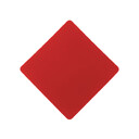 ПАТЧ РОМБ soft-touch (красный) 7,6 х 7,6 см