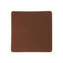 ПАТЧ КВАДРАТ nubuk (коричневый ) 5,5 х 5,5 см