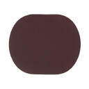 ПАТЧ ОВАЛ soft-touch (коричневый ) 6,0 х 5,0 см