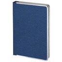 Ежедневник недатированный 15х21 см Metal Frame (Saffian синий)