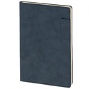 Ежедневник недатированный 15х21 см Lable (Nubuck тёмно-синий)