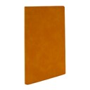 Блокнот Bplanner.05 в клетку 13х21 см (Nubuck Touch оранжевый)