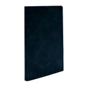 Блокнот Bplanner.05 в клетку 13х21 см (Nubuck Touch тёмно-синий)