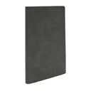 Блокнот Bplanner.05 в клетку 13х21 см (Nubuck Touch серый)