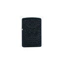 Зажигалка Zippo Tone on Tone Design с покрытием Black Matte, латунь/сталь, чёрная, 36x12x56 мм