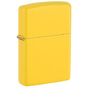 Зажигалка Zippo Classic с покрытием Sunflower, латунь/сталь, желтая, глянцевая, 38x13x57 мм