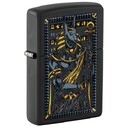 Зажигалка ZIPPO Anubis с покрытием Black Matte, латунь/сталь, черная, 38x13x57 мм, шт