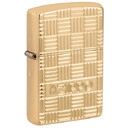 Зажигалка ZIPPO Armor с покрытием Глянцевая латунь | High Polish Brass, латунь/сталь, золотистая, 38