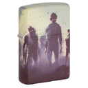 Зажигалка Zippo Zombie Design с покрытием 540 Matte, латунь/сталь, белая, матовая, 38x13x57 мм