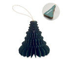 Christmas paper tree hanger зелен