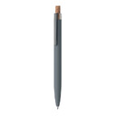 Ручка шариковая каменный сер