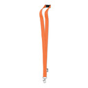 Lanyard in RPET 20 mm оранжев