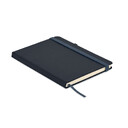 Recycled PU A5 lined notebook французский флот