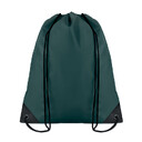 190T Polyester drawstring bag тёмно-зелён