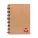 Блокнот на резинке 70стр линова красн