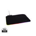 Игровой коврик для мыши с RGB-подсветкой черн