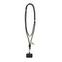Ремешок-держатель для телефона CarryLoop из rPET RCS черн