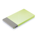 Тонкое зарядное устройство, 4600 mAh зелен сер