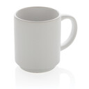 Керамическая штабелируемая кружка, 180 мл бел