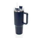 Термокружка Peakflow из переработанной стали RCS, 1.2 л темно-син
