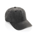 Бейсболка BEAU AWARE™ из хлопковой саржи, 6 клиньев, 270 г/м² черн
