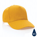 Бейсболка Impact из переработанного хлопка AWARE™, 5 клиньев, 280 г/м2 желт