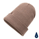 Шапка Impact из Polylana® AWARE™ с отворотом коричнев