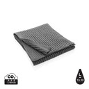 Вязаный шарф Impact из Polylana® AWARE™, 180x25 см сер