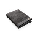 Банное полотенце Ukiyo Sakura из хлопка AWARE™, 500 г/м², 70x140 см темно-сер