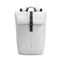 Антикражный водонепроницаемый рюкзак Urban Flap-Top, белый кремов черн
