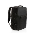 Рюкзак для путешествий Swiss Peak из rPET AWARE™ с регулируемым объемом, 15.6" черн