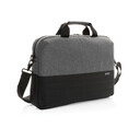 Сумка для ноутбука Swiss Peak с RFID-защитой из rPET AWARE™, 15,6’’ сер