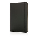 Блокнот для записей Basic в твердой обложке PU, А5 черн