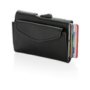 Кошелек с отделением для монет и держателем для карт C-Secure RFID черн