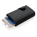 Алюминиевый картхолдер Standard с PU кошельком и защитой RFID черн