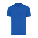 Рубашка поло Iqoniq Yosemite из переработанного хлопка-пике, унисекс, 220 г/м² королевский син