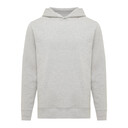 Худи Iqoniq Yengo из переработанного хлопка, унисекс, 280 г/м² светлый вересково-сер