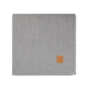 Плед VINGA Moulton из rPET GRS, 320 г/м², 130х170 см сер