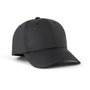 Бейсболка VINGA Baltimore из rPET AWARE™, 6 клиньев черн