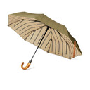 Складной зонт VINGA Bosler из rPET AWARE™, d96 см зелен