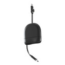 Кабель Xoopar ICE-R с ретрактором 2 в 1, разъёмы USB-C и Lightning, 60 Вт черн