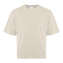 Футболка унисекс оверсайз STAN хлопок/полиэстер 260, 40, Молочный,  (11)  (56/XXXL)