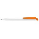 2959 Шариковая ручка сп Dart Basic Polished белый/оранжевый 151