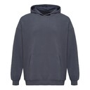 New Gen толстовка-кенгуру (худи) оверсайз велюр 350 г/м2 графит 2XL