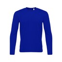 New Gen Футболка с длинным рукавом 180 г/м2 хлопок + лайкра ярко-синий 2XL